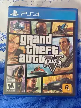 Kaset PS4 BD GTA 5 dan god of war