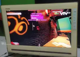 Tv politron 24 Sama set top box antena dalem