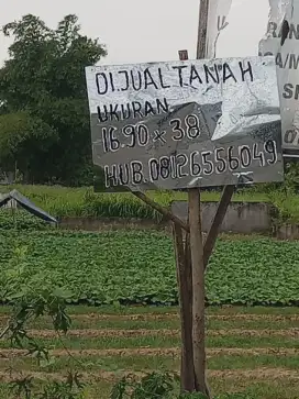 Di jual Tanah luasnya 642
