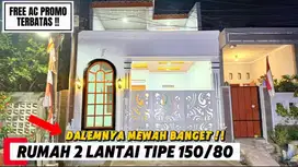 Dijual Rumah 2 Lantai 3 kamar tidur 2 kamar mandi