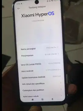 Poco M4 Pro 8+4 internal 256 Nfc