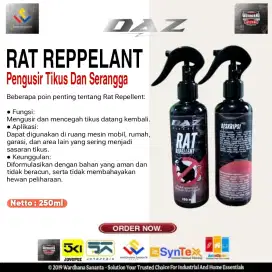 Rat repellent 250ml - cairan obat anti tikus pengusir & pembasmi tikus
