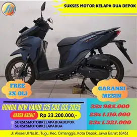 HONDA NEW VARIO 125 CBS ISS 2025 CASH/KREDIT SYARAT MUDAH KTP/KK