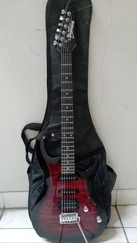 Gitar Listrik IBANEZ & Speaker Amplifier BLACKSTAR