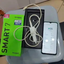 Second like new infinix smart 7 3/64 orian semua