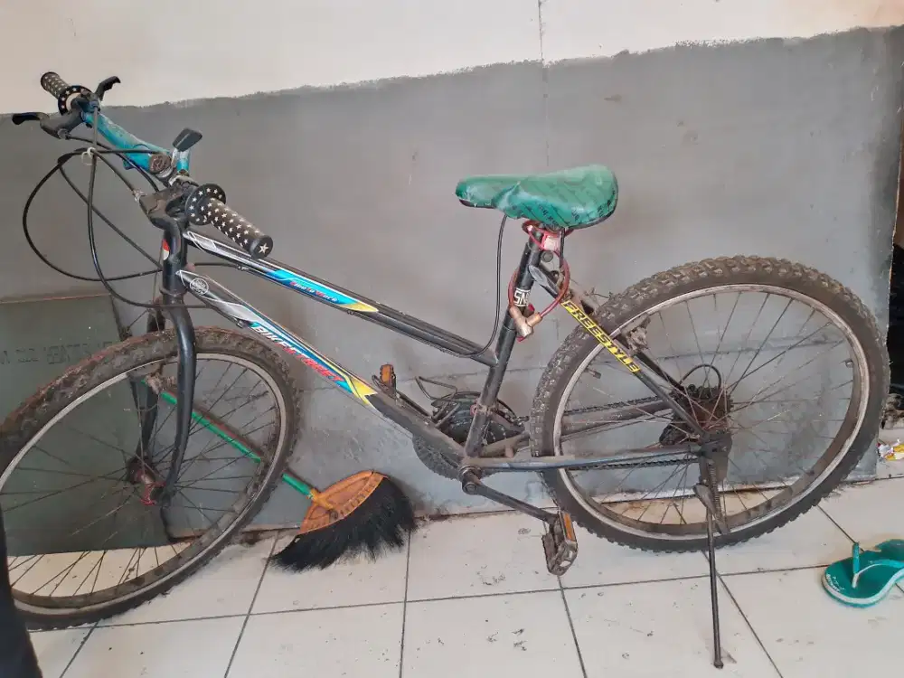 JUAL MURAH Sepeda Gunung Merk Bike Street Kndisi Msh Bgs Gak ada minus