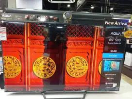 MILIKIN AQUA G. SMART TV QLED 4K UHD 65 INCH FREE 2X CICILAN