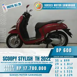 DAPATKAN CASH BACK UP 700 RB DAN FRE OLI 3X HONDA SCOOPY STYLISH