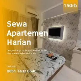 Menyewakan apartemen harian Kalibata City murah