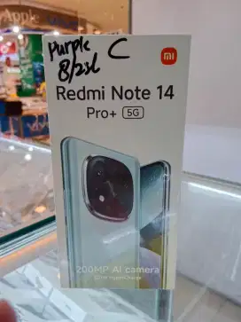 Redmi note 14 pro+ 5g  8/256 baru garansi 1tahun