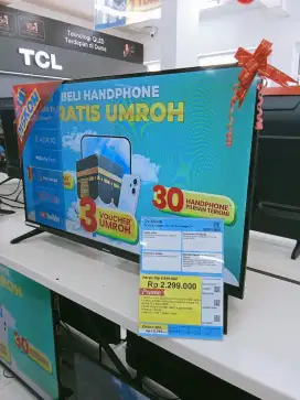 Promo Cicilan 0% Google TV Sharp