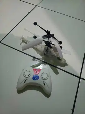 Mainan Anak SNI HELIKOPTER RC Terbang Sensor Mobil Remote Control