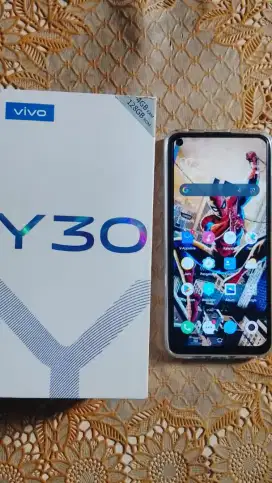 Vivo y30(4+1gb ram/128gb Rom)fulset mahar atau cari kembalian net