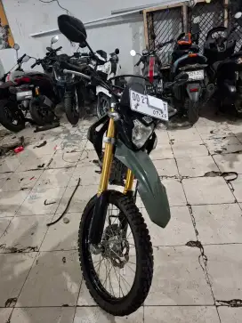 Honda crf 150cc 2024 hijau hitam