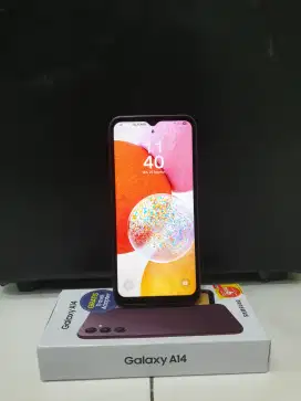 Samsung A14 4G 4/128 mulus lengkap