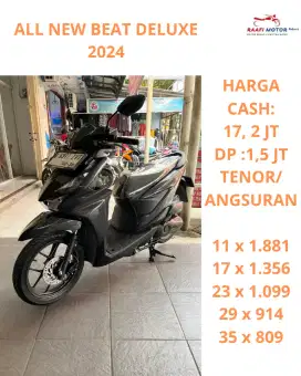 ALL NEW BEAT DELUXE 2024 MOKAS BERKUALITAS SUPER & BERGARANSI CASH/KRE