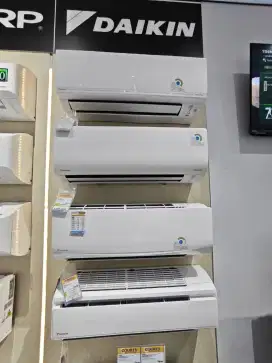 Promo spesial Daikin Ac flash inverter 1 pk bunga 0%
