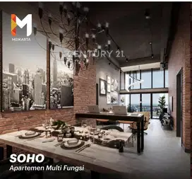 Apartmen 2BR Type SOHO . Riverlake Meikarta District 1