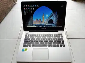 ASUS X455LN / Core i5 Gen-4 / nVidia GT 840M / SSD 256Gb / 8Gb / 2 Jam