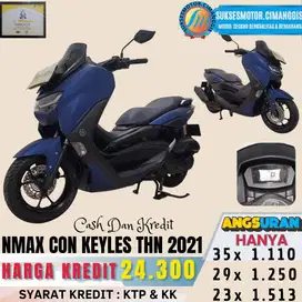 NMAX CON KEYLES TERMURAH CASH/KREDIT PROMO UNIT LAINYA KLIK PROFIL