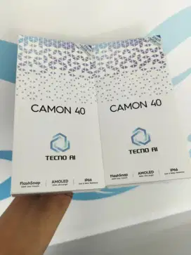 PROMO TERMURAH ‼️ TECNO CAMON 40 8/256 NEW SEGEL SIAP ANTAR