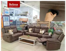SOFA SET RECLINER TERMURAH BISA CICIL
