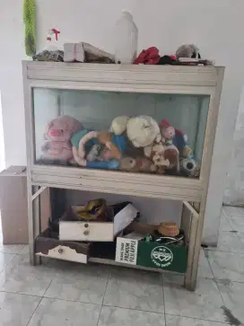 Akuarium besar, fullset. (Tidak include boneka)