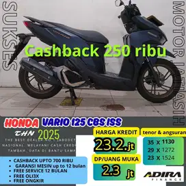 HONDA VARIO 125 CBS ISS 2025 BISA CASH DAN KREDIT