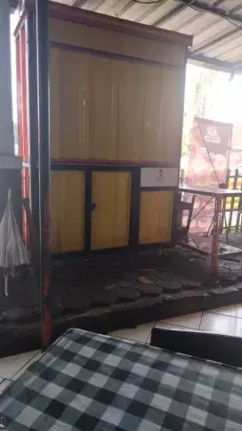 DIJUAL BOOTH USAHA/GEROBAK JUALAN AYAM CRISPY
