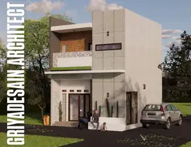 Jasa arsitek Desain dan Pembangunan Rumah tinggal, ruko, kos, cafe