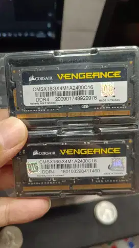 DDR4 32GB Ram 16gb x 2 keping