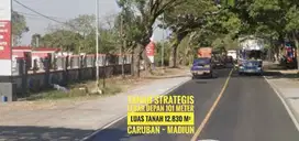 DIJUAL Tanah Sipp LD 101 mtr, NOL Jalan Raya Propinsi, Caruban