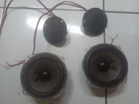 Speaker sony -+3,5inch&tweter polytton.hidup normal