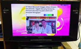 TV LED 24 INC POLYTRON DIGITAL Suara Mantap&Bass Mantap Bagus& Normal