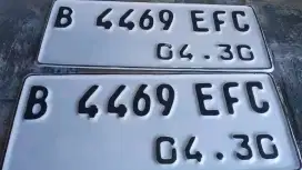 Plat nomor motor