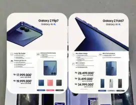 Kredit Galaxy ZFlip ZFold 7