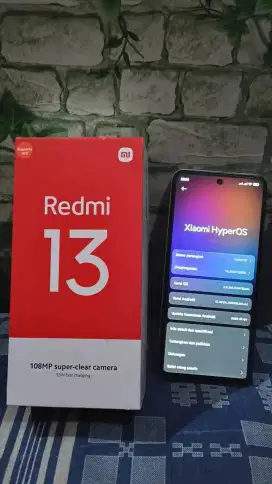 Jual aja nih redmi 13 ram 8 fullset no minus