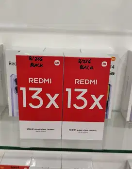 Redmi 13X 8/256 New,HARGA PROMO,Garansi Resmi 15 Bulan,Bisa COD