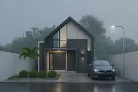 RUMAH CLUSTER DEKAT JALAN RAYA DAN STASIUN DEPOK