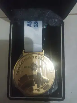 Koleksi istimewa medali koleksi asian games 18 voulenteer