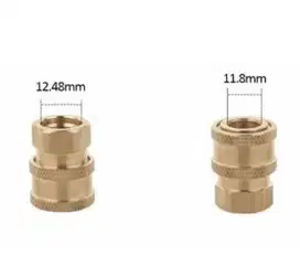 Quick Release 1/4 Female Adaptor Nepel Jet Cleaner Kopler M14