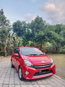 DIJUAL SEGERA AGYA AT 2016 TYPE G MERAH MERONA