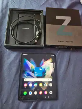 Samsung z fold 3 256gb SEIN lengkap mulus
