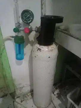 Tabung oksigen+regulator 1m3