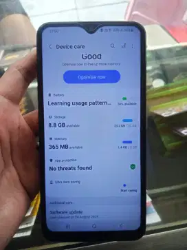 Samsung A10s resmi sein ram 2/32 warna hitam