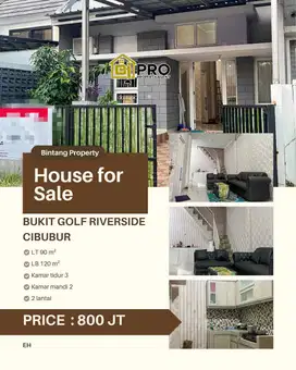 Rumah murah semi furnished di bukit golf cimanggis Depok