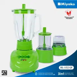 Blender Miyako BL 152 GF (Kaca) - Hijau 1,5L