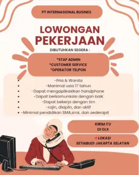 Lowongan pekerjaan