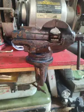 Ragum lawas meja 2 inch bisa memutar istimewah