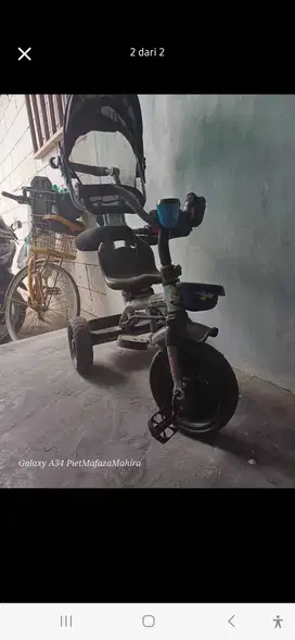 Sepeda roda tiga merk exotic